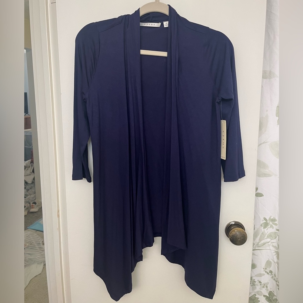 Cyrus Deep Blue Cardigan
